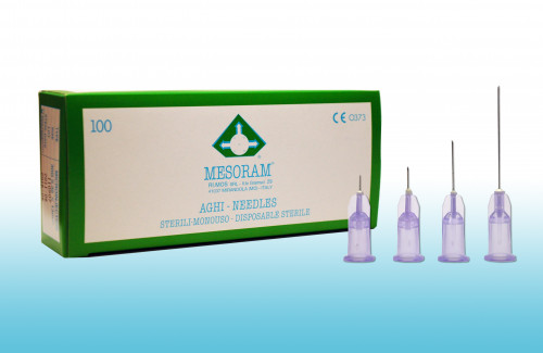 MESORAM Micro-Injektions, Nadeln 30G/0,30 x 25mm