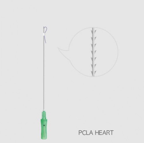 Rainbow Threads PCLA Heart Lifting 19 G / 100 mm x 185 mm, L-Kanüle (20 Stück)